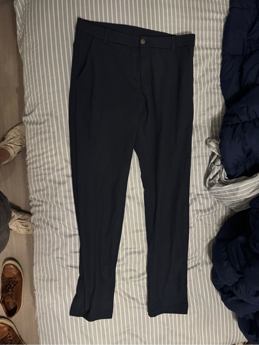 Men's Navy Lululemon Commission Pants - 34x33